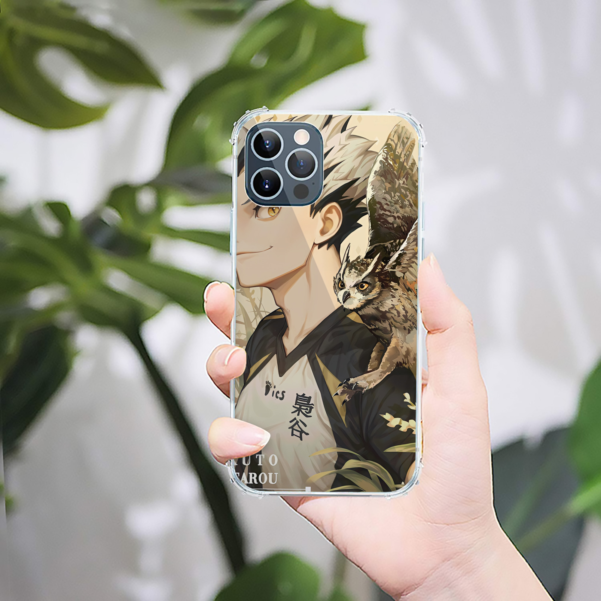 （画像用） ハイキュー!! Haikyu!! 【iPhone 12シリーズ対応】透明スマホケース（クリアソフトケース）